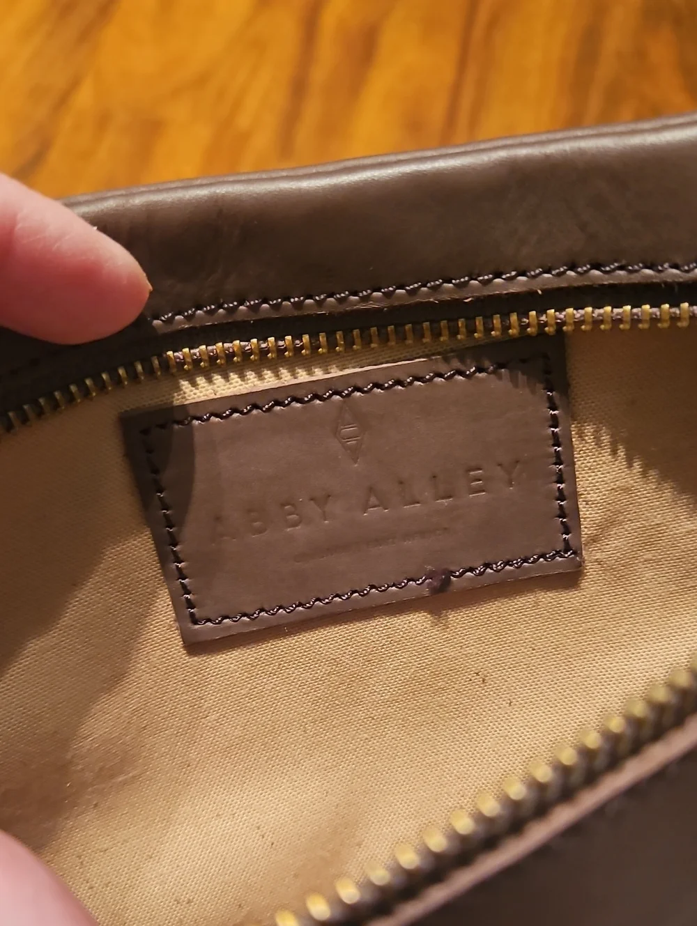 Abby Alley Mocha Crossbody